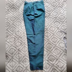 Teal Women's Silk Pants